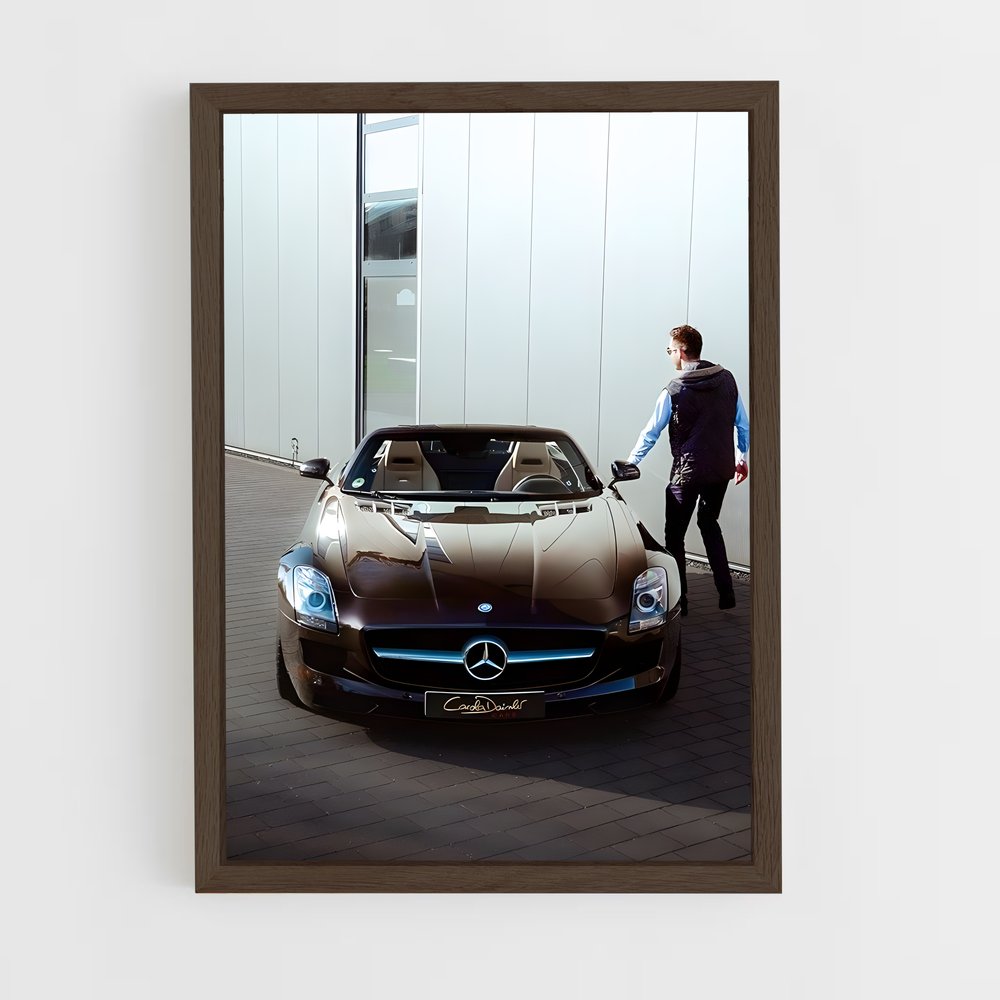 Poster Le Maître de la Route – affiche Mercedes (vue 5)
